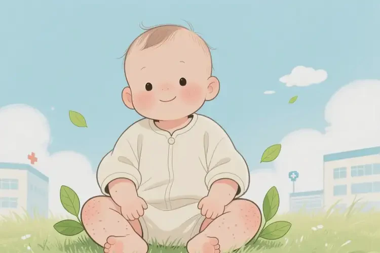 幼兒四肢長(zhǎng)濕疹可以治好嗎(圖4)