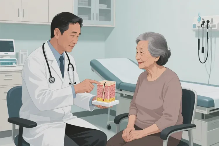 老人身上起濕疹可以治愈嗎(圖2)