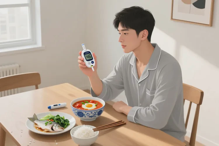 28歲中餐血糖13.2是怎么回事(圖1)