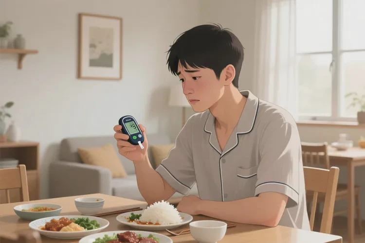 28歲晚餐血糖15點5是怎么回事(圖1)