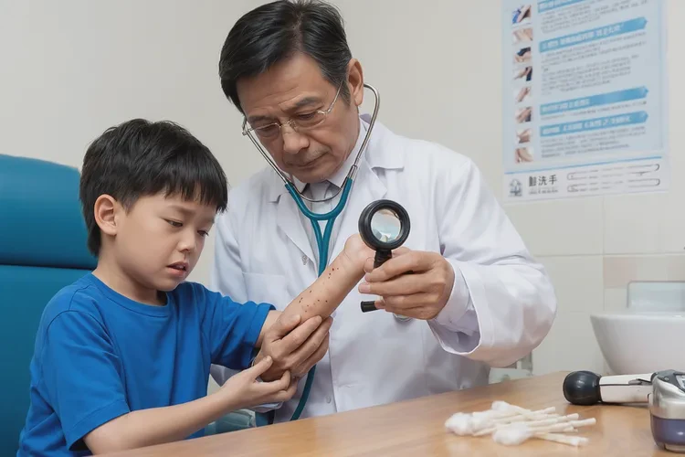 兒童手臂上偶爾起濕疹可以治愈嗎(圖4)