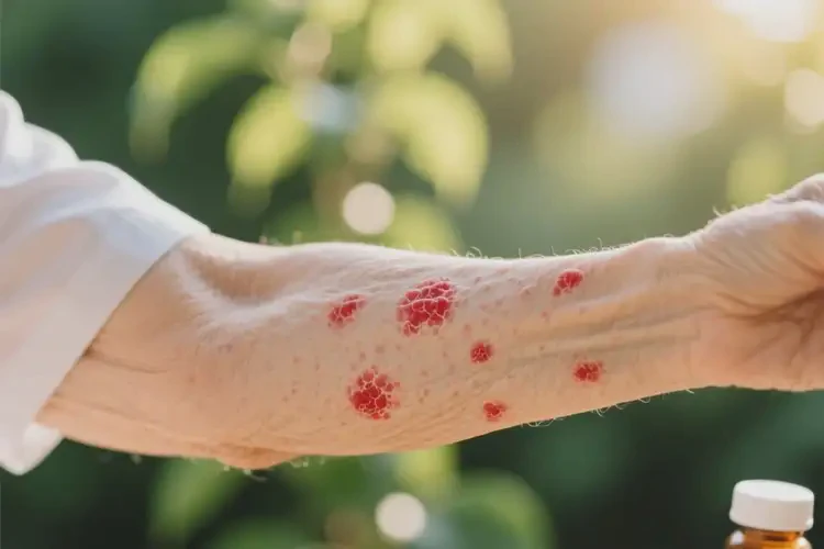 老年人手臂容易起濕疹可以治好嗎(圖4)