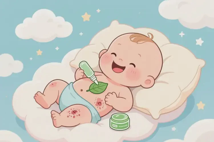 幼兒肚子長濕疹可以治好嗎(圖2)