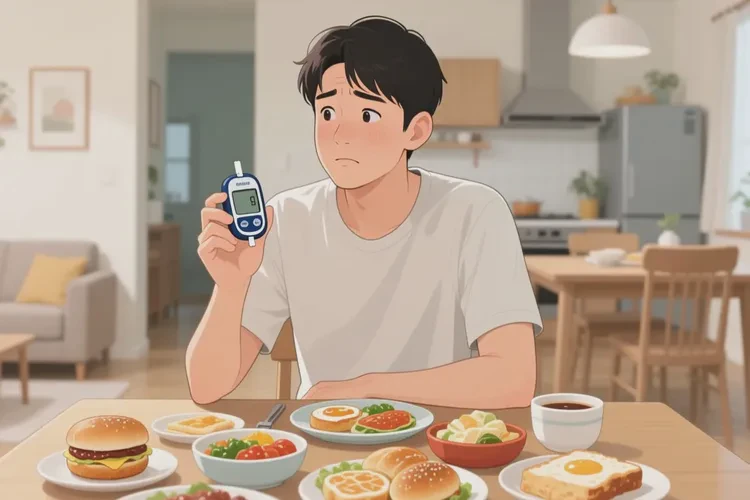 28歲晚餐血糖22.8是怎么回事(圖1)