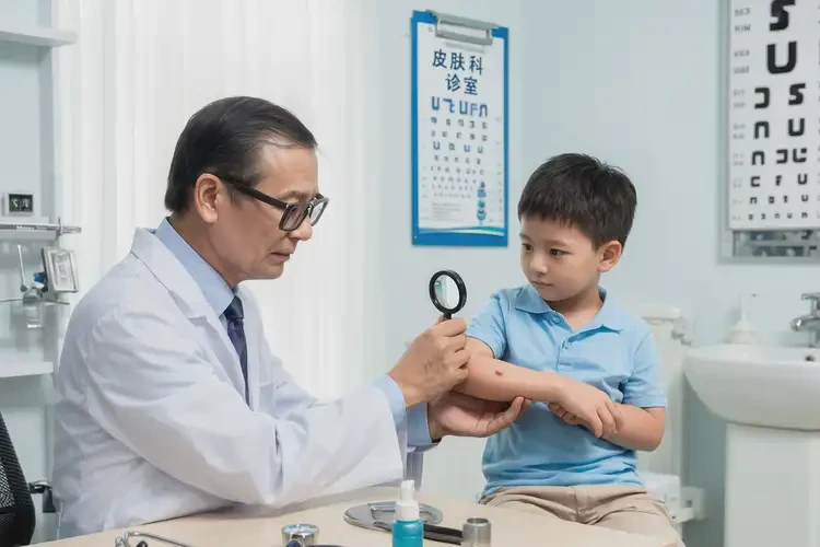 幼兒大腿經(jīng)常長濕疹不管它會(huì)自己好嗎(圖2)