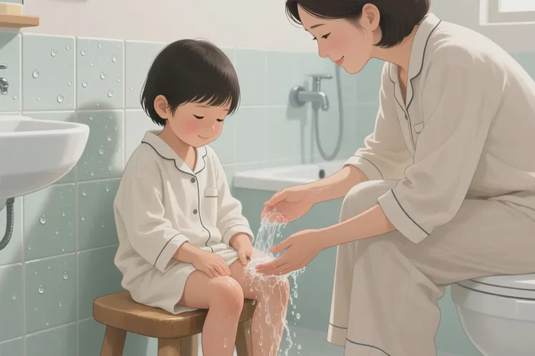 孩子大腿上起湿疹可以治愈吗(图2)