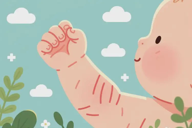 嬰幼兒手臂有濕疹可以治好嗎(圖2)