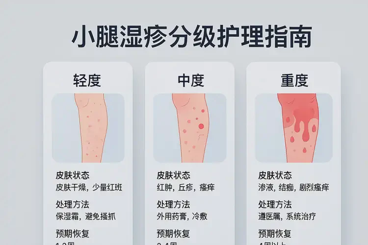 孩子小腿長濕疹可以治好嗎(圖2)