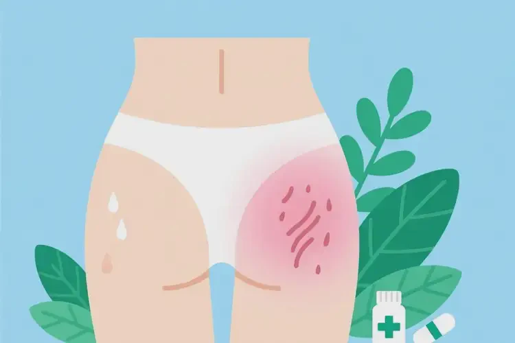 青年人屁股上经常长湿疹可以治好吗(图1)