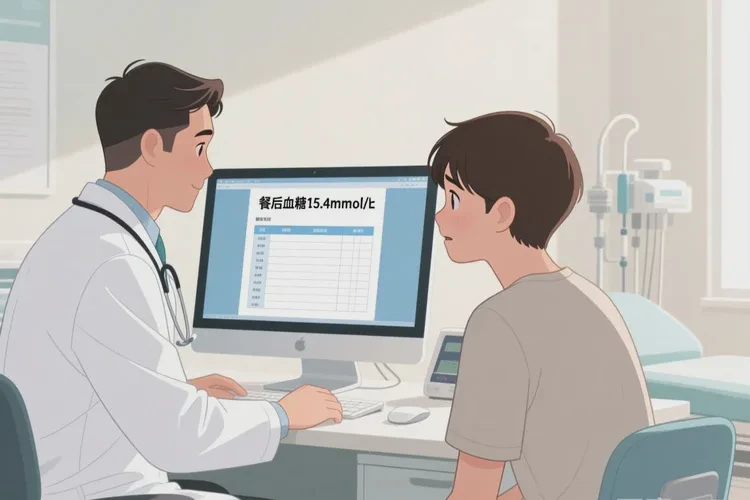 28歲晚餐血糖15點4是怎么回事(圖3)