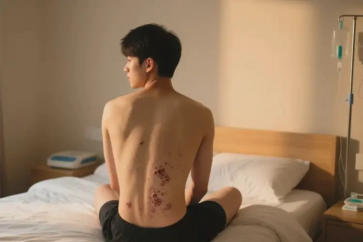 男生屁股上有濕疹可以治好嗎(圖3)