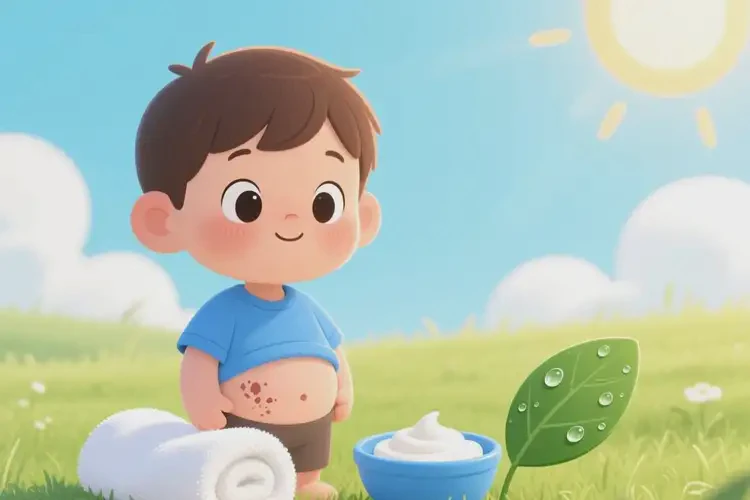 幼兒肚子上起濕疹可以治好嗎(圖1)