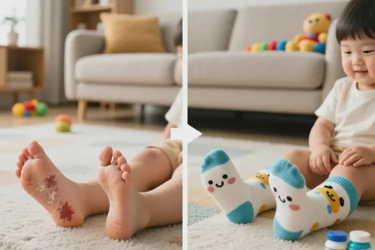 孩子腳上有濕疹可以治好嗎(圖4)