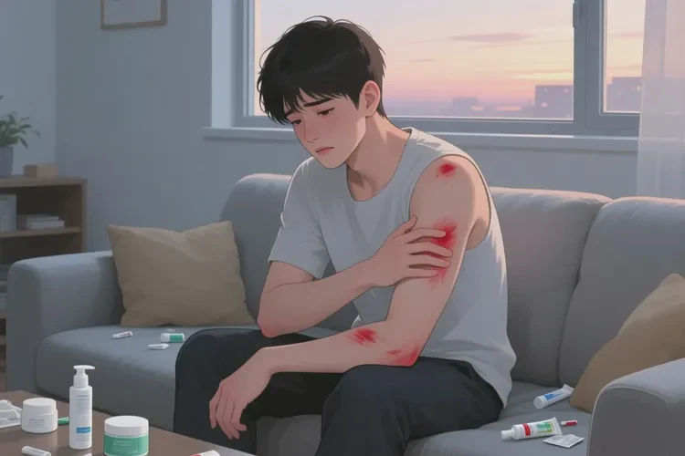 青年人全身出濕疹能靠自己自愈嗎(圖1)