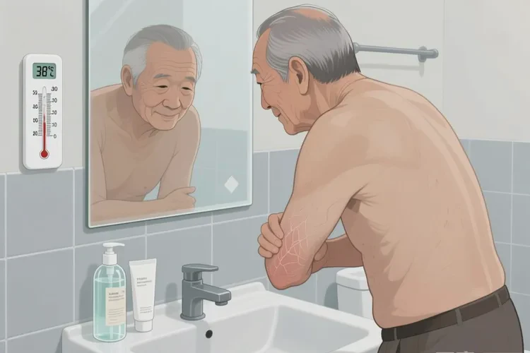 老年人四肢偶爾長濕疹可以治愈嗎(圖2)