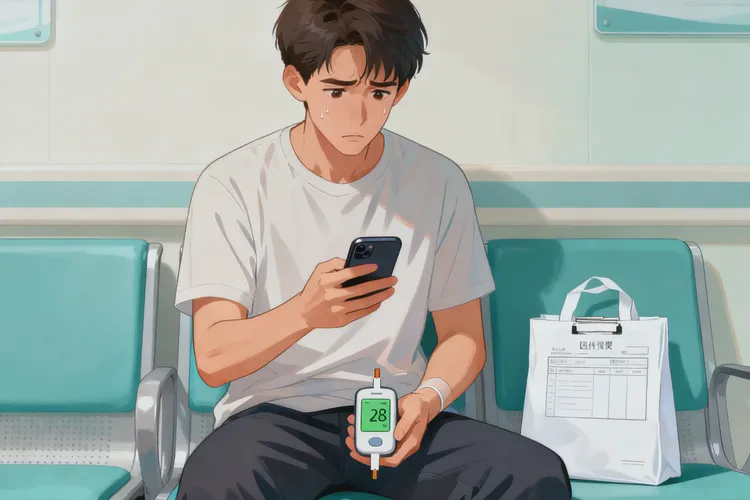 28歲晚餐血糖20點3是怎么回事(圖1)