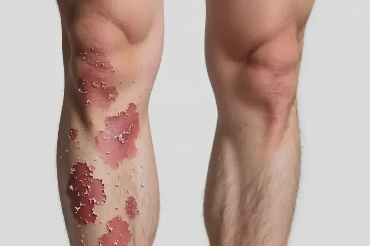 男性小腿上出现湿疹可以治好吗(图3)