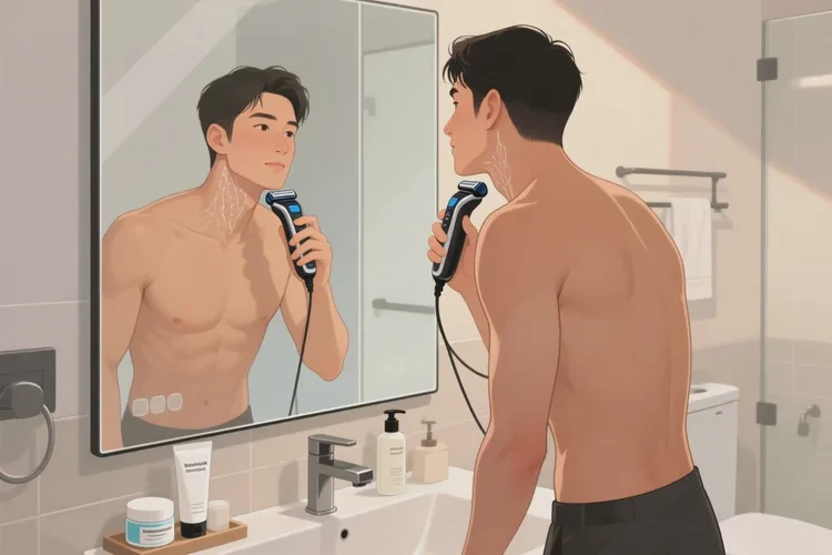 男人面部有濕疹能靠自己自愈嗎(圖4)