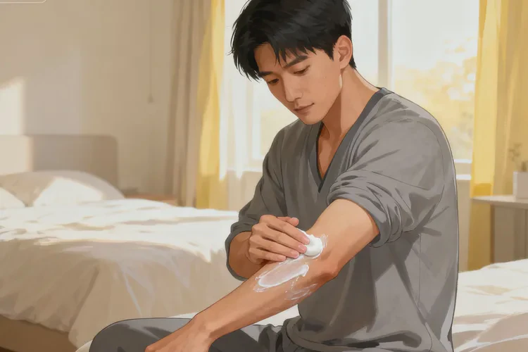 男人手臂出湿疹能靠自己自愈吗(图3)