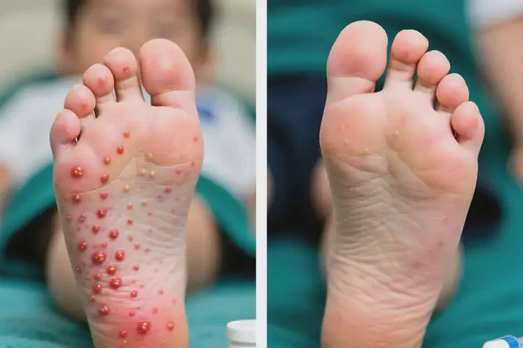 兒童腳上出濕疹可以治好嗎(圖2)