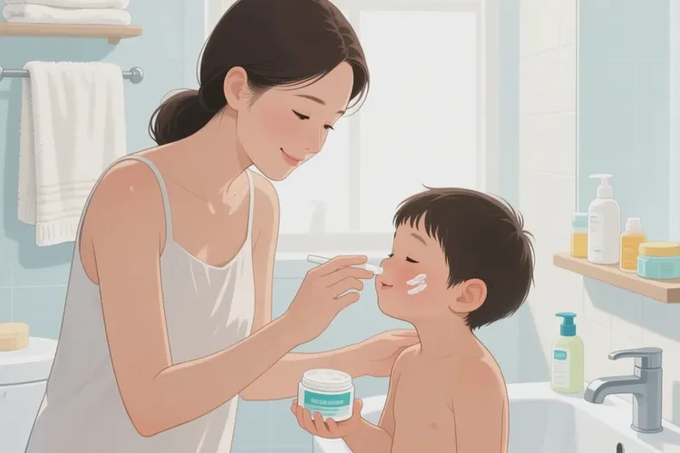 兒童手臂偶爾長(zhǎng)濕疹可以治愈嗎(圖1)