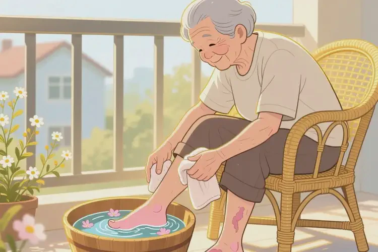 高齡老人腳上容易長濕疹可不可以根治(圖2)