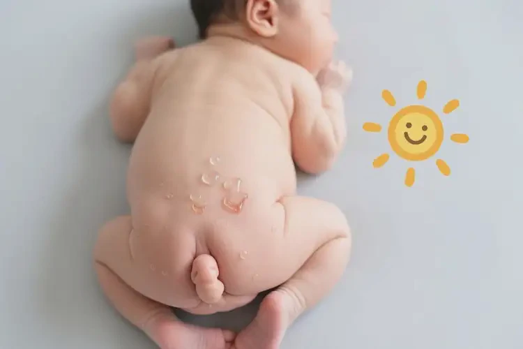 新生兒肛周經(jīng)常長濕疹可不可以根治(圖1)