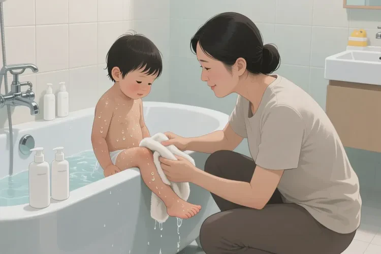 兒童小腿容易長濕疹可以治愈嗎(圖2)