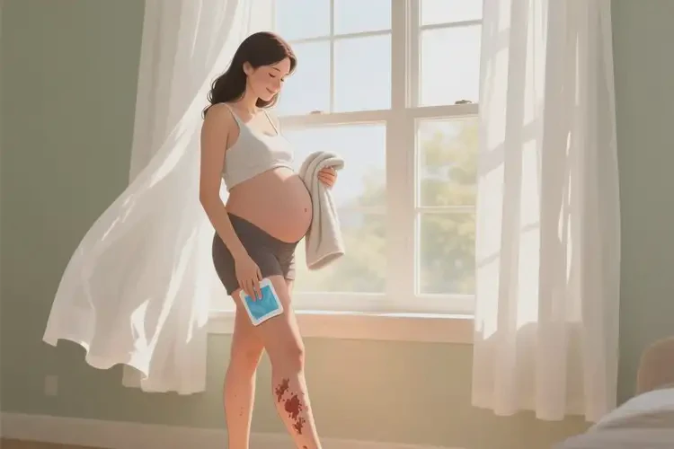 產(chǎn)婦小腿長(zhǎng)濕疹可以治好嗎(圖1)