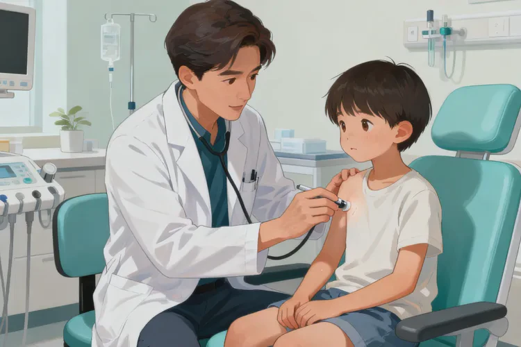 孩子脖子上有濕疹可以治愈嗎(圖3)