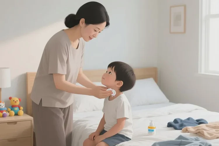 少兒脖子經(jīng)常起濕疹可以治愈嗎(圖1)