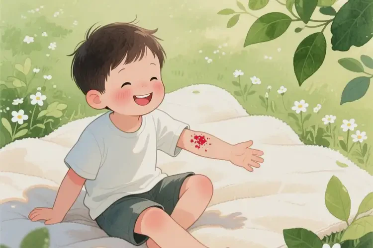 少兒手臂長(zhǎng)濕疹可以治好嗎(圖4)