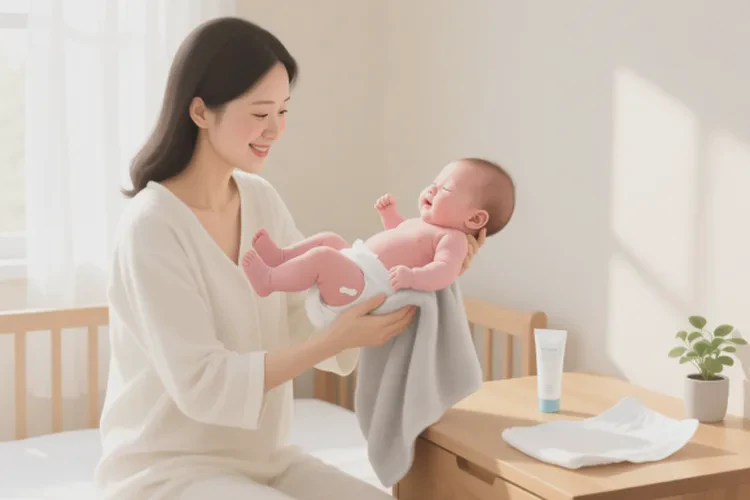 嬰幼兒屁股出現(xiàn)濕疹可以治愈嗎(圖2)