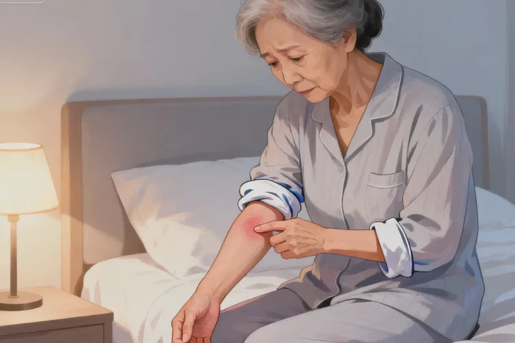 高齡老人身上長濕疹能靠自己自愈嗎(圖1)