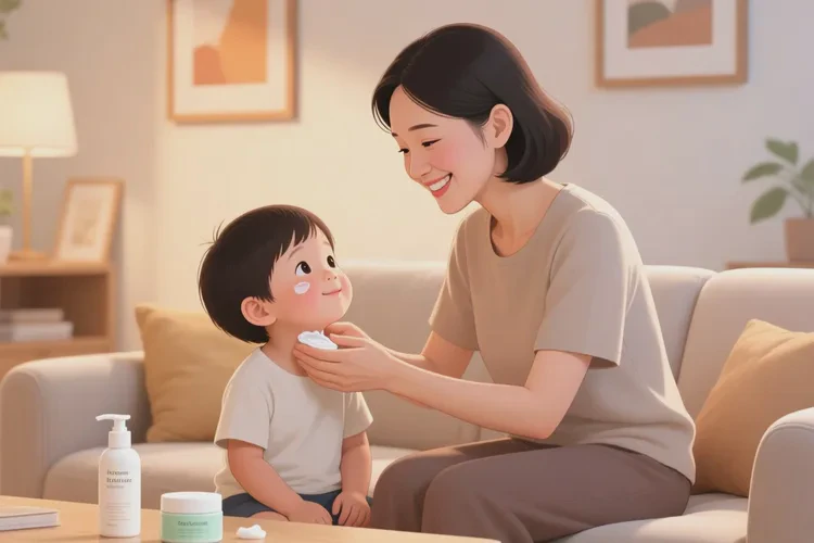 兒童脖子上長濕疹可以治愈嗎(圖1)