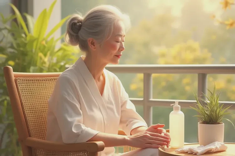 老年人手臂上偶爾起濕疹能靠自己自愈嗎(圖3)