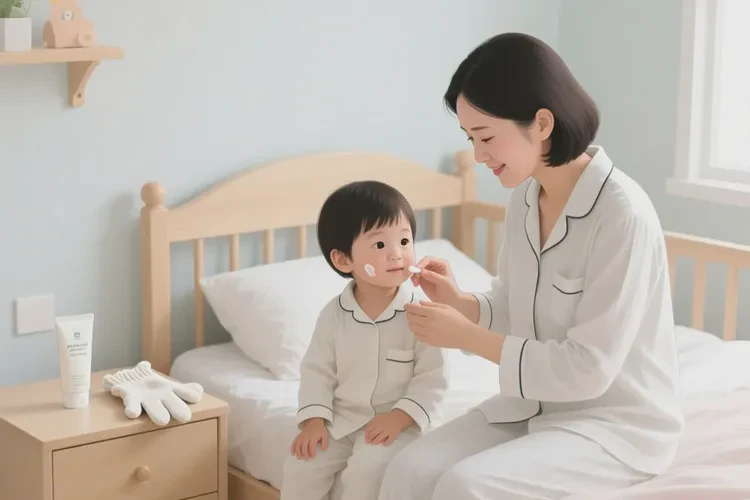 兒童脖子上經(jīng)常起濕疹可以治愈嗎(圖1)