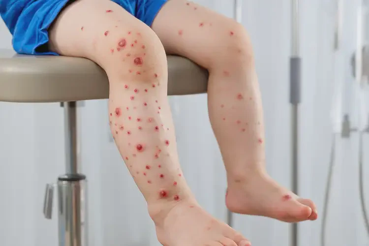 小孩大腿上偶爾起濕疹可以治好嗎(圖4)