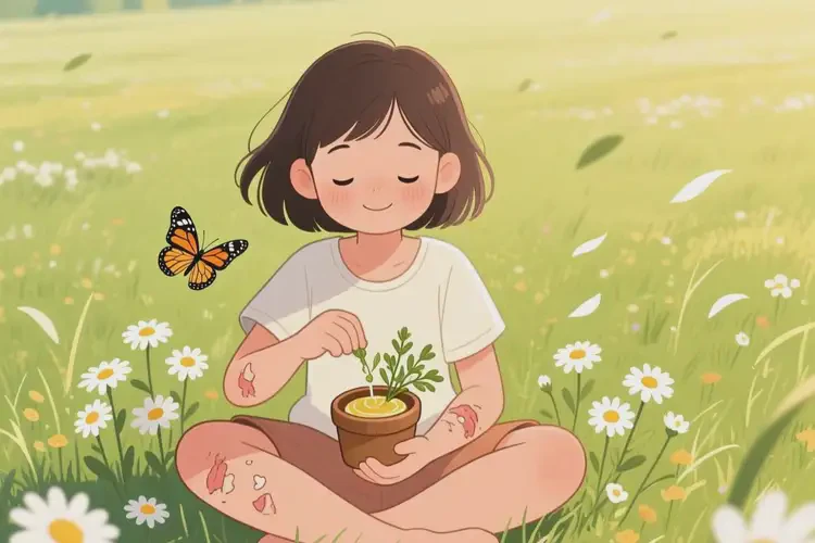 女生身上出濕疹可不可以根治(圖1)