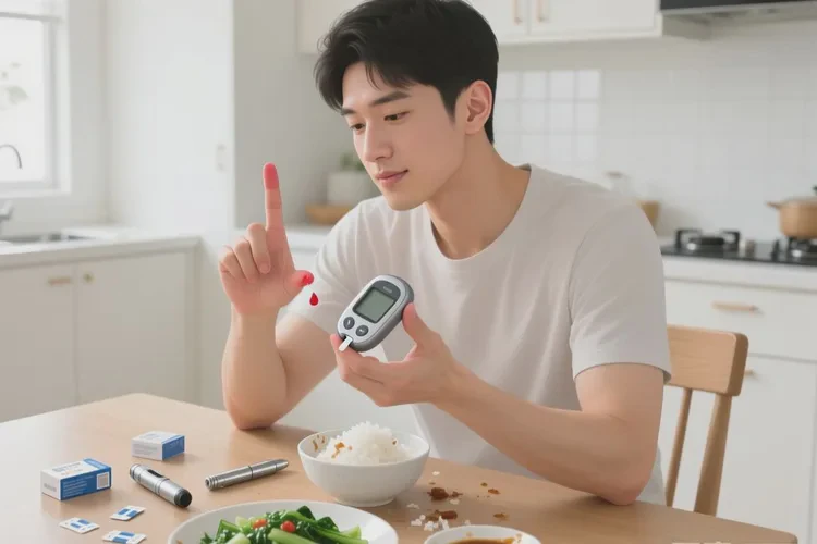 28歲中餐血糖13.4是怎么回事(圖1)