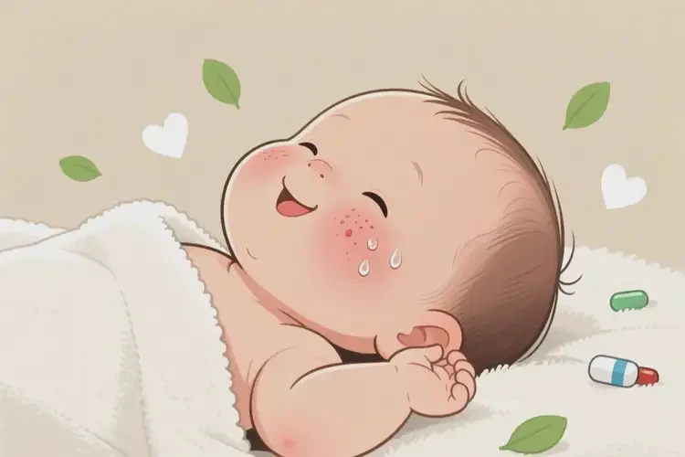 嬰幼兒面部經(jīng)常起濕疹可以治好嗎(圖3)