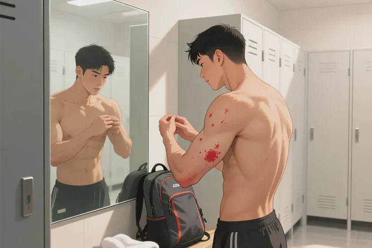 男人手臂上偶爾長濕疹能靠自己自愈嗎(圖2)