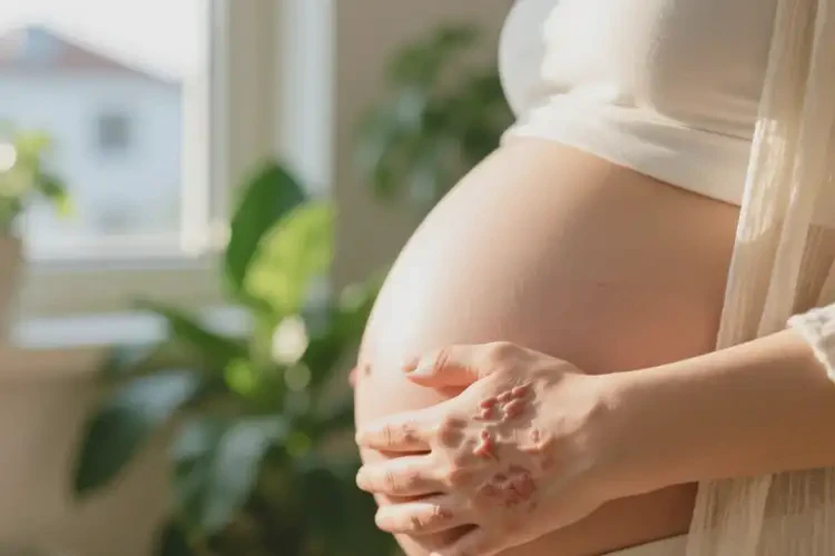 產(chǎn)婦四肢出濕疹可以治好嗎(圖4)