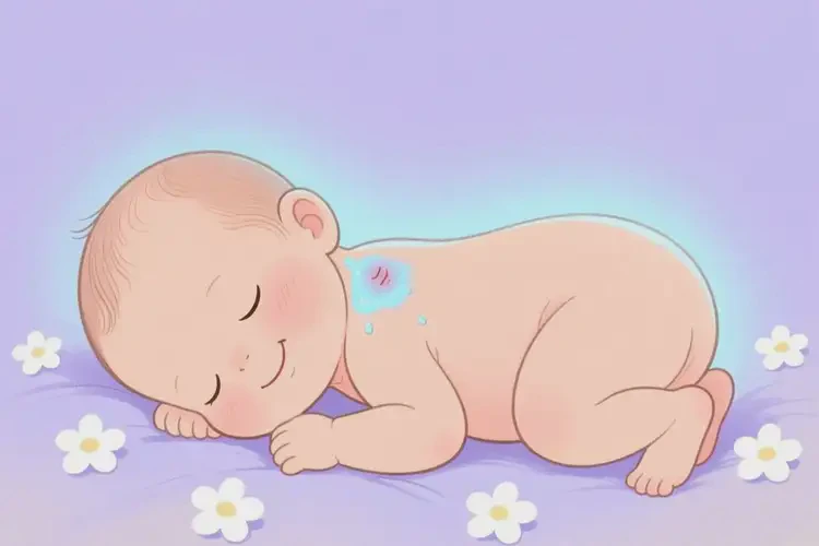 新生儿脖子上出湿疹可以治好吗(图1)