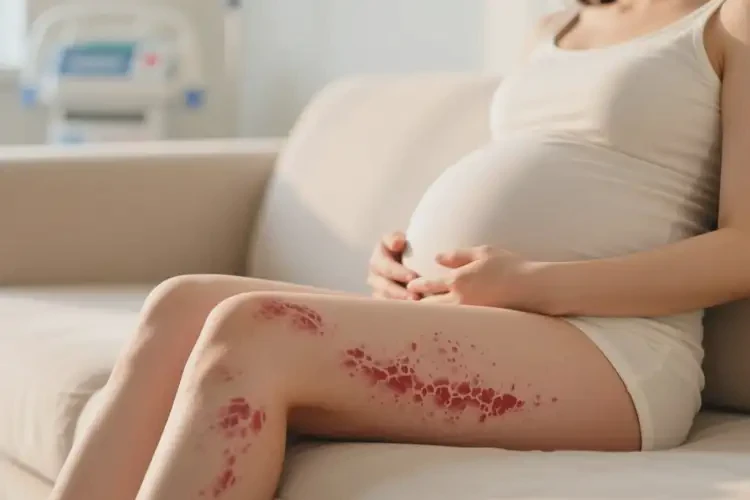 孕婦大腿上出現濕疹可以治好嗎(圖4)