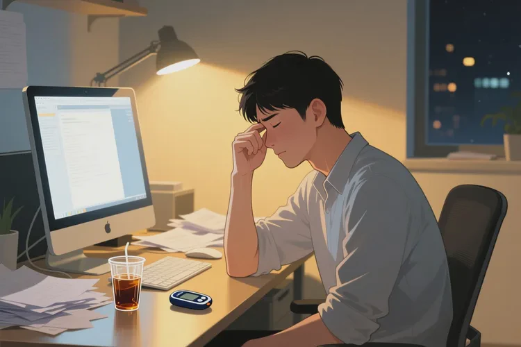 27歲晚上血糖16.7是怎么回事(圖3)