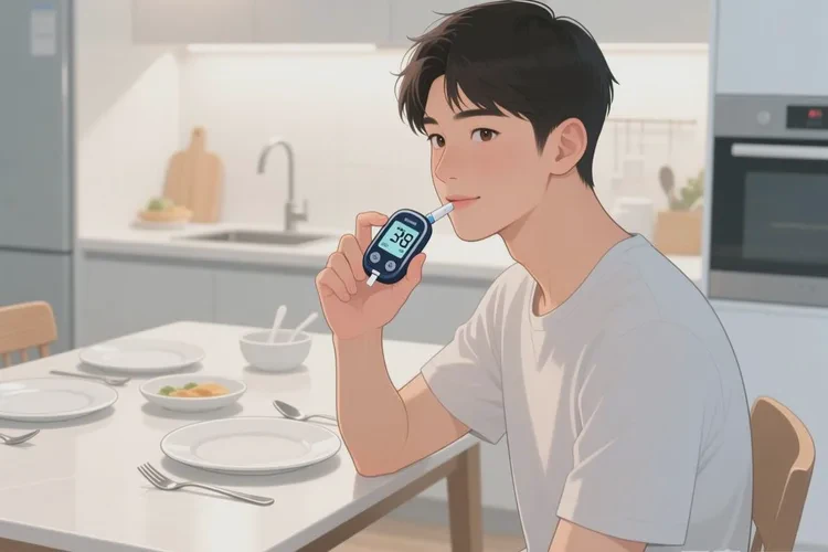 28歲晚餐血糖6點(diǎn)1是怎么回事(圖1)