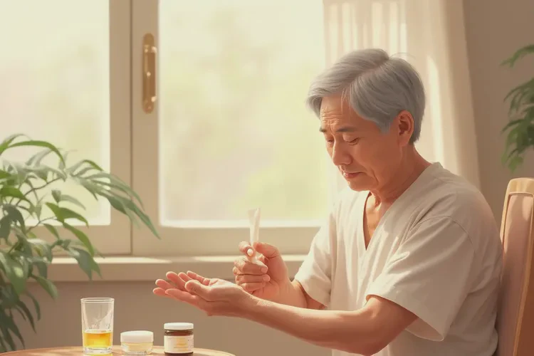 高齡老人手上偶爾起濕疹能靠自己自愈嗎(圖1)