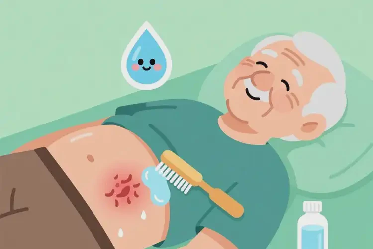 老人肚子偶爾長濕疹可以治好嗎(圖3)