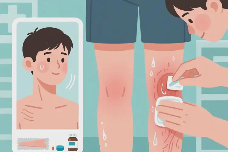 青年人四肢出濕疹可不可以根治(圖1)